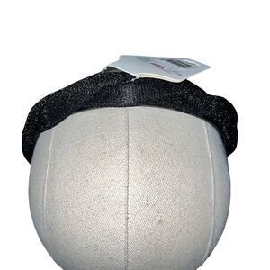 Lulla Collection by Bindaya Black Twisted Sparkly Headband One Size New